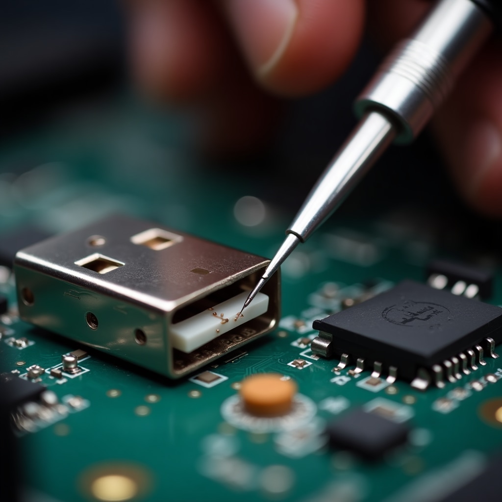 Hardware Wallet USB Port Repair